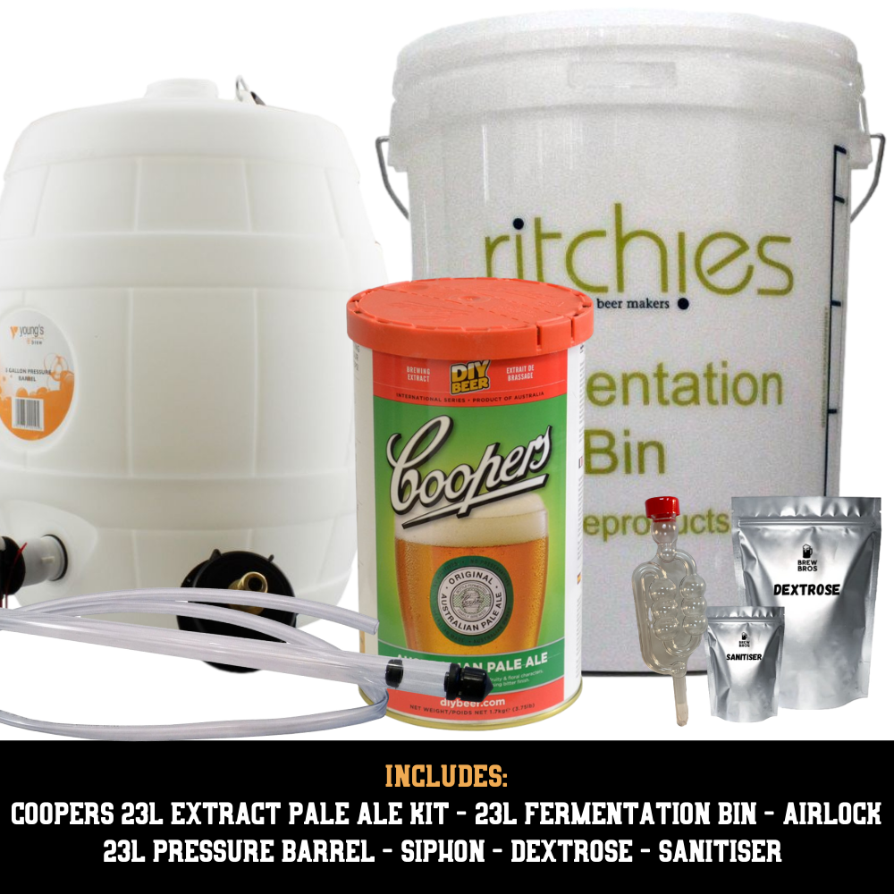 Starter Kit - Coopers Pale Ale 23L