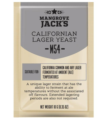 Mangrove Jack's M54 Californian Lager Dry Yeast