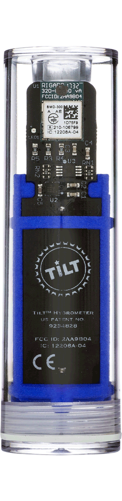 TILT Hydrometer and Thermometer