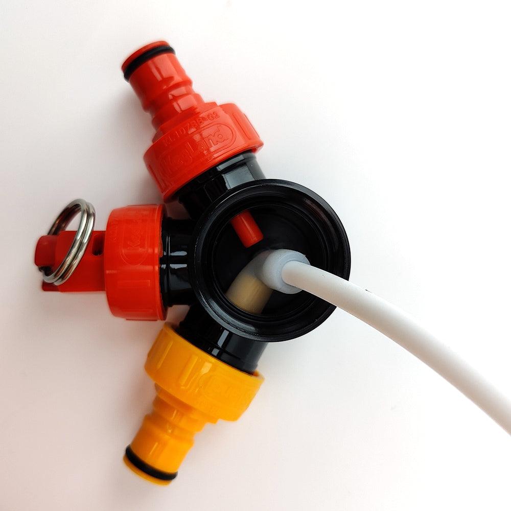 8L Oxebar Mono Polymer Keg with Tapping Head