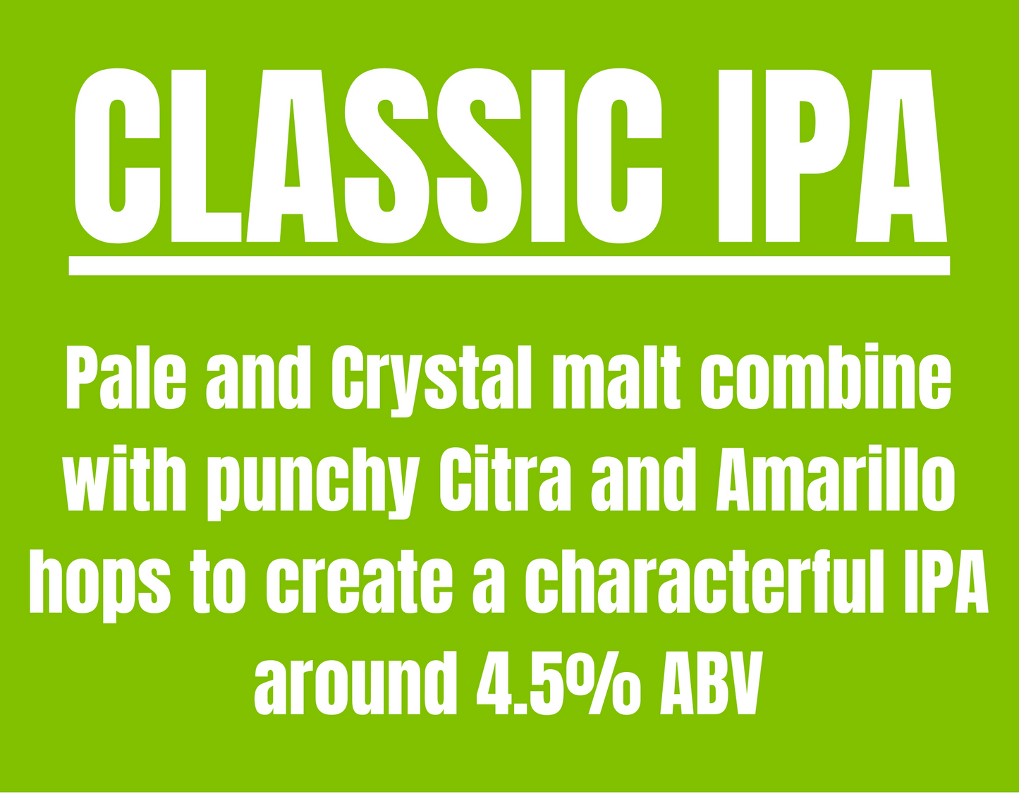 Brewery In A Box | Classic IPA | Beer Making Kit