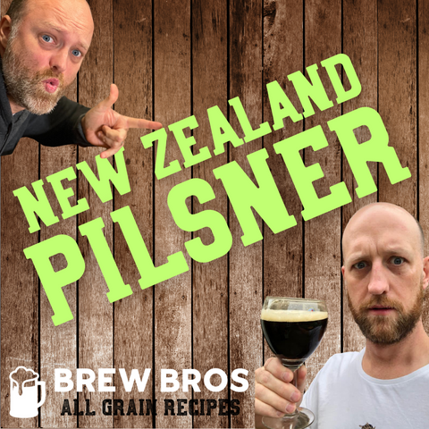 All Grain Kit - Brew Bros New Zealand Pilsner