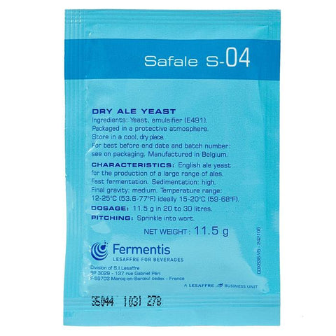 SafAle S-04 English Ale Dry Yeast